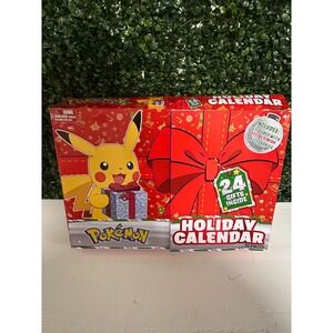 Pokémon Holiday Advent Calendar Figures & Accessories NEW - no seal - see box